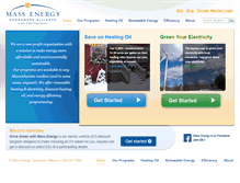 Tablet Screenshot of massenergy.org